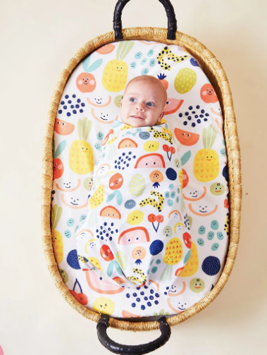 Halcyon Nights - Baby Swaddle Wrap - FRUIT TINGLE