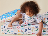Halcyon Nights - Fitted Cot Sheet - ABC OF ANIMALS