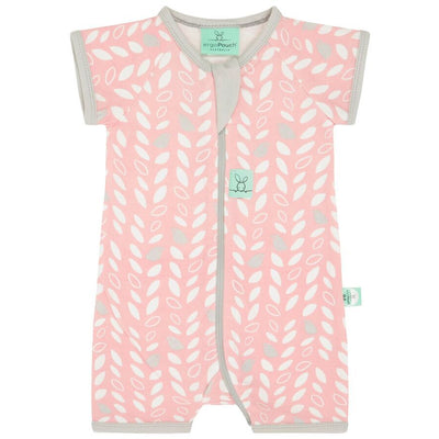 ErgoPouch - ErgoLayers Sleep Wear Summer Short Sleeve (0.2 TOG) - Spring Leaves - Clothing - ErgoCocoon - Afterpay - Zippay Carry Them Close