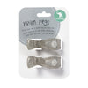 All4Ella Pram Pegs (2set) - Silver Glitter