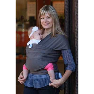 Moby Wrap - Slate (mid/lighter weight), , Stretchy Wrap, Moby, Carry Them Close  - 2