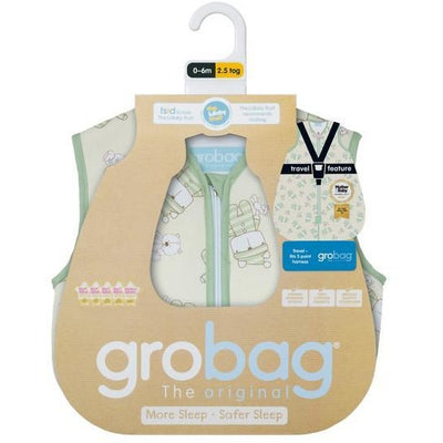 Grobag - Sleepy Head 2.5 Tog - Baby Sleeping Bags - The Gro Company - Afterpay - Zippay Carry Them Close