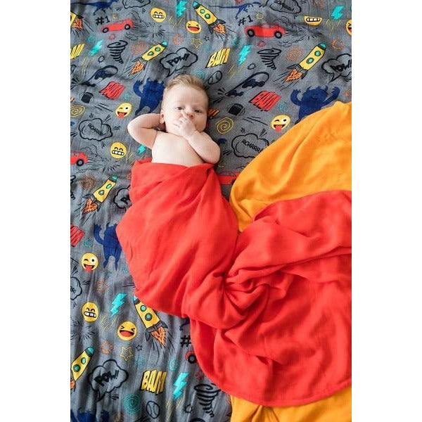 Tula Blanket - Stamps (Set) - Baby Blankets - Tula - Afterpay - Zippay Carry Them Close