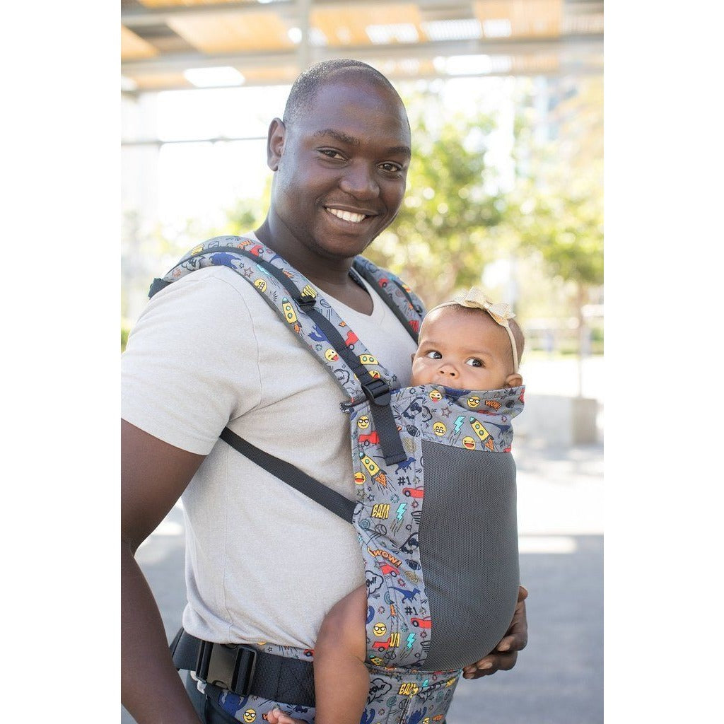 Tula Baby Carrier Standard Coast Stamps Mesh Carry Them Close