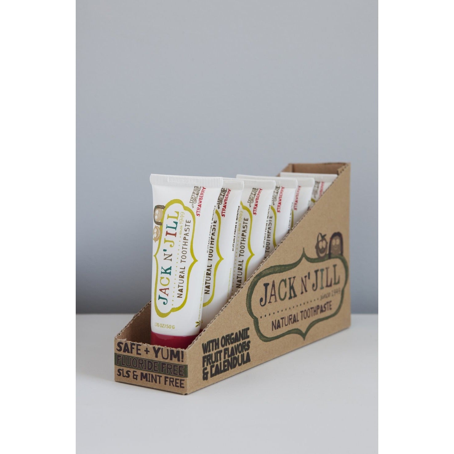 Jack n' Jill - Natural Tooth Paste Strawberry - Mouth Care - Jack n Jill - Afterpay - Zippay Carry Them Close