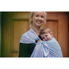 Lenny Lamb Ring Sling - Little Love Summer Sky (Merino, Silk, Wool, Cashmere, Cotton), , Ring Sling, Lenny Lamb, Carry Them Close  - 5