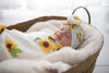 Kute Cuddles - Organic Bamboo Muslin Swaddle - Sunny