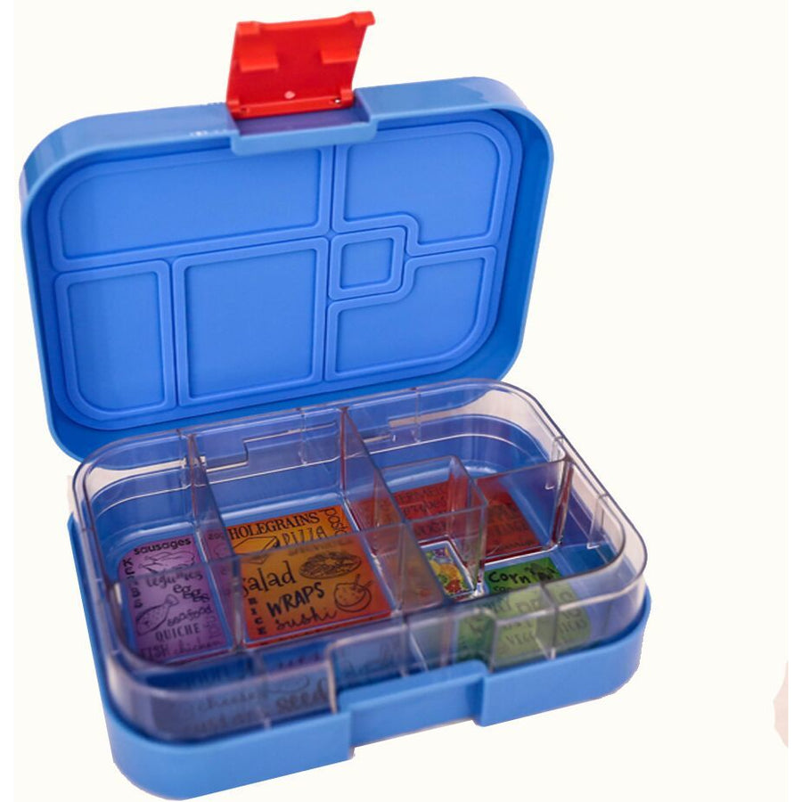 Munchbox - Maxi6 Bento Lunch Box -Blue Hero