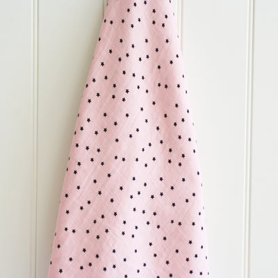 Alimrose Muslin Swaddle - Starry Night Pink