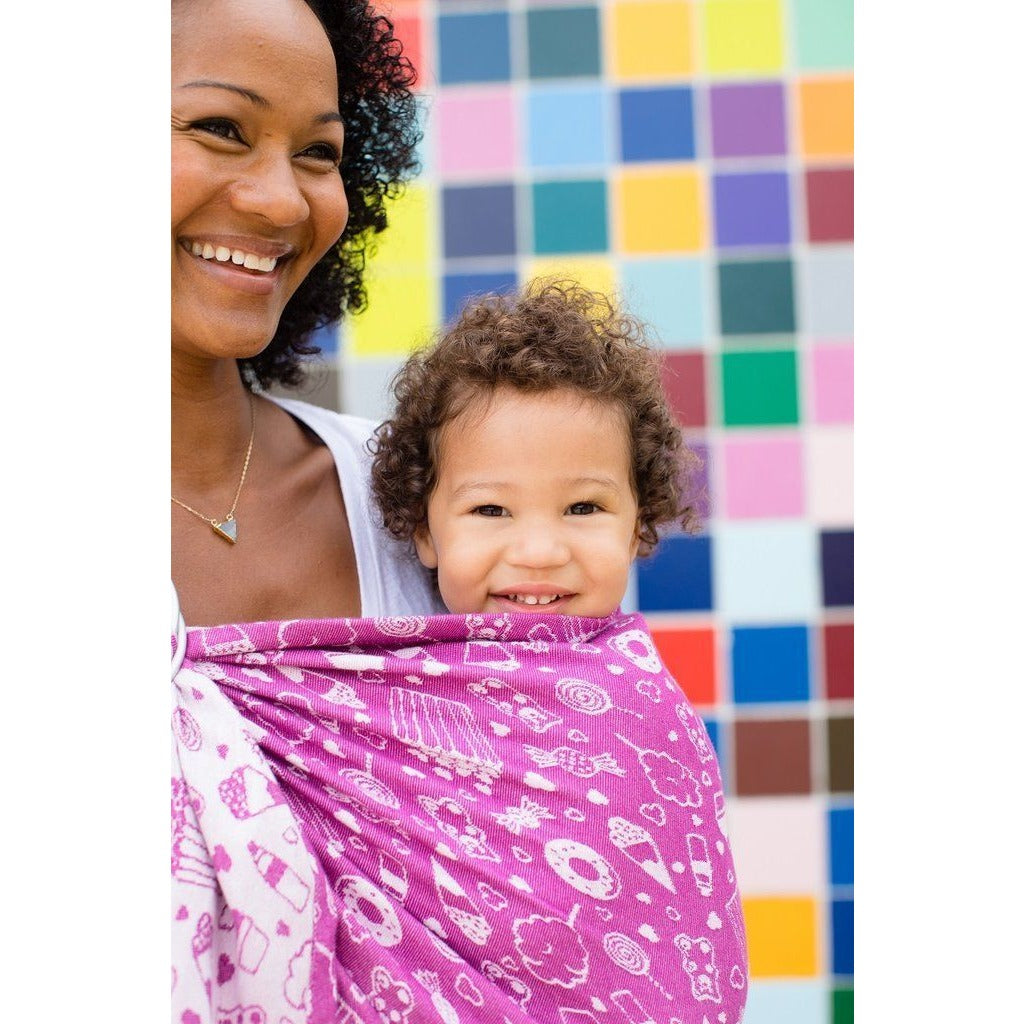 Tula Ring Sling - Sweetie Bunches - Ring Sling - Tula - Afterpay - Zippay Carry Them Close