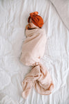 Pop Ya Tot - Muslin Swaddle - Tissue Pink