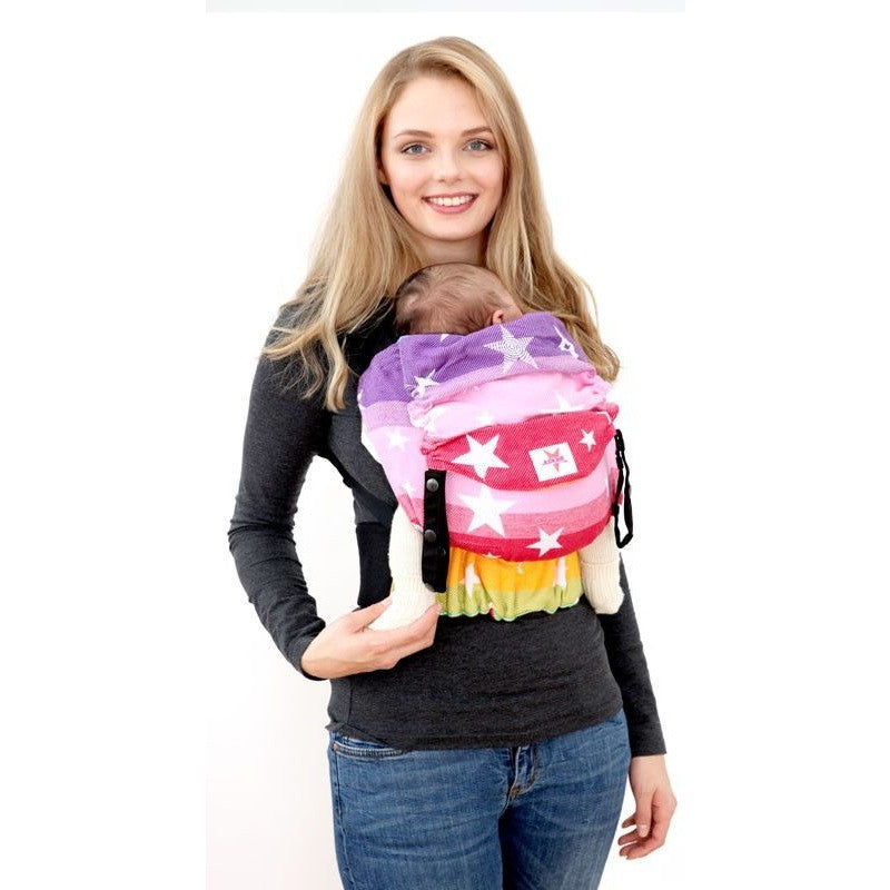 Kokadi Baby Size Flip - Rainbow Stars (Limited Edition) - Baby Carrier - Kokadi - Afterpay - Zippay Carry Them Close