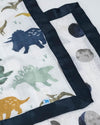 Little Unicorn - Muslin Security Blankets Comforter - Dino Friends & Planetary (set of 2)