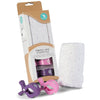 All4Ella Bamboo Baby Swaddle Wrap & Pram Peg Set - Sprinkle Pink - Swaddle - All4Ella - Afterpay - Zippay Carry Them Close