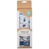 All4Ella Bamboo Baby Swaddle Wrap & Pram Peg Set - Abstract Blue - Swaddle - All4Ella - Afterpay - Zippay Carry Them Close