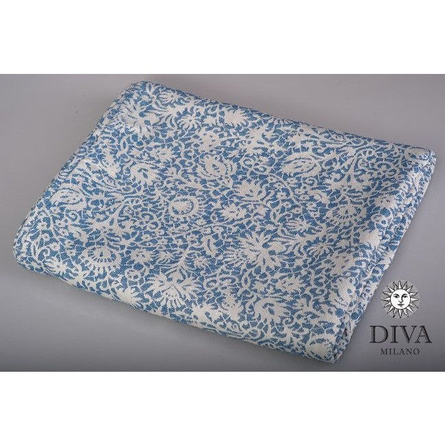 Diva Milano Woven Wrap - Veneziano (with Linen) - Como, , Woven Wrap, Diva Milano, Carry Them Close  - 2