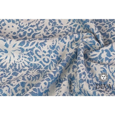 Diva Milano Woven Wrap - Veneziano (with Linen) - Como, , Woven Wrap, Diva Milano, Carry Them Close  - 4