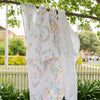 Weegoamigo Muslin Swaddle Wraps - Bunny Floral (4pk) - Swaddle - Weegoamigo - Afterpay - Zippay Carry Them Close