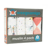 Weegoamigo Muslin Swaddle Wraps - Big Top (4pk) - Swaddle - Weegoamigo - Afterpay - Zippay Carry Them Close