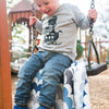 Weegoamigo Bamboo Knitted Baby Blanket - RicRac Freddy - Baby Blankets - Weegoamigo - Afterpay - Zippay Carry Them Close