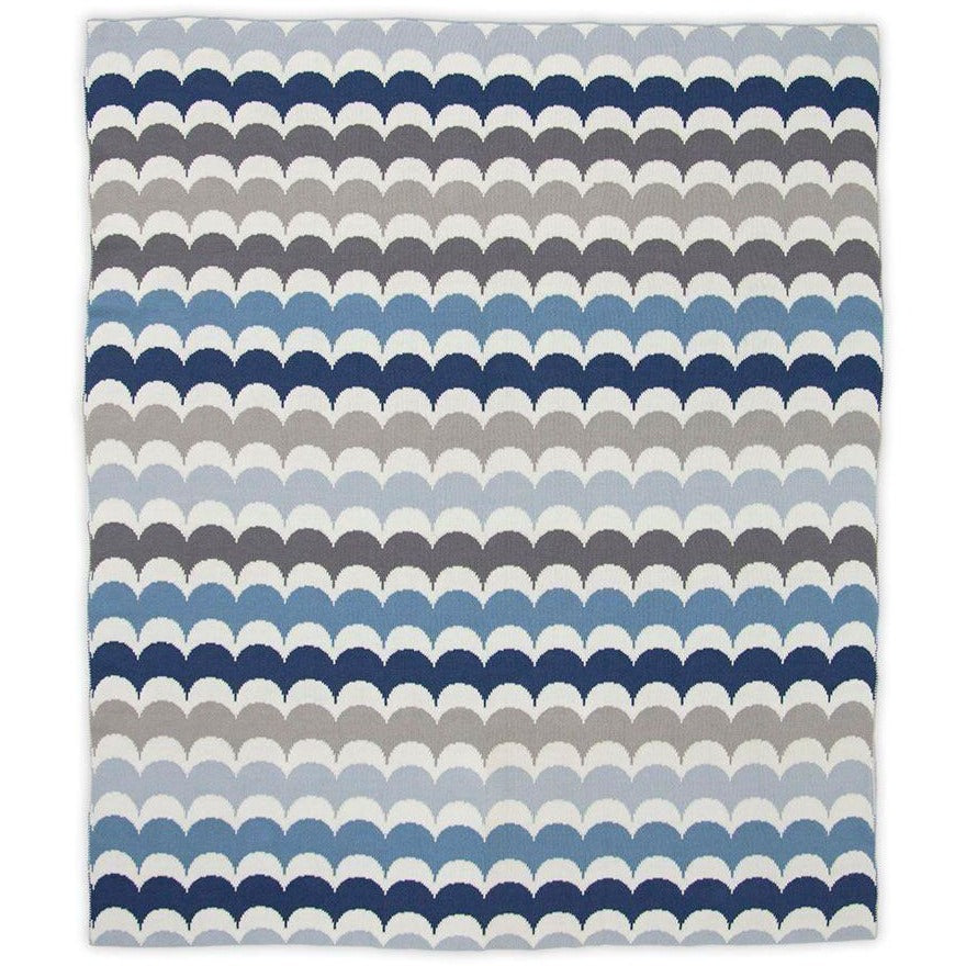 Weegoamigo Bamboo Knitted Baby Blanket - RicRac Freddy - Baby Blankets - Weegoamigo - Afterpay - Zippay Carry Them Close