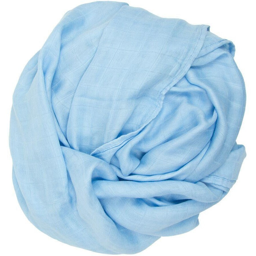Weegoamigo Bamboo Swaddle Wraps - Lapis - Swaddle - Weegoamigo - Afterpay - Zippay Carry Them Close