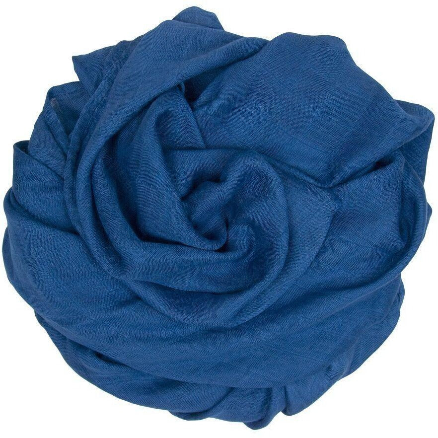 Weegoamigo Bamboo Swaddle Wraps - Navy - Swaddle - Weegoamigo - Afterpay - Zippay Carry Them Close