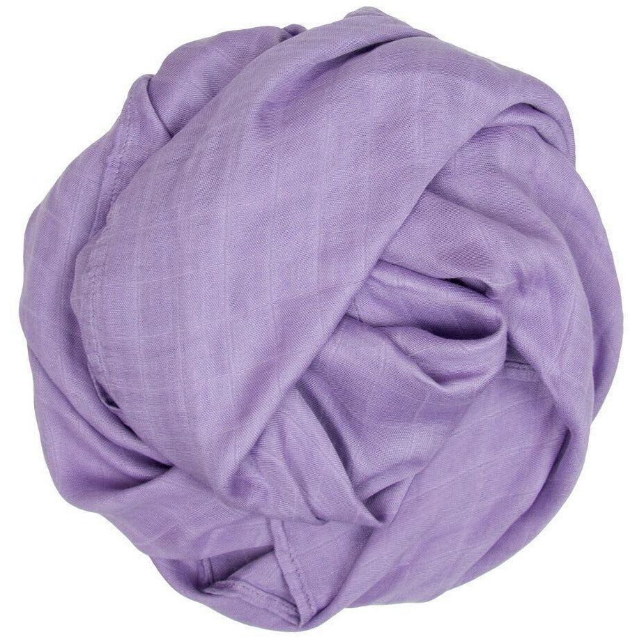 Weegoamigo Bamboo Swaddle Wraps - Plum - Swaddle - Weegoamigo - Afterpay - Zippay Carry Them Close