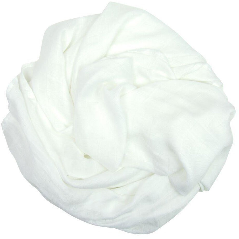 Weegoamigo Bamboo Swaddle Wraps - White - Swaddle - Weegoamigo - Afterpay - Zippay Carry Them Close