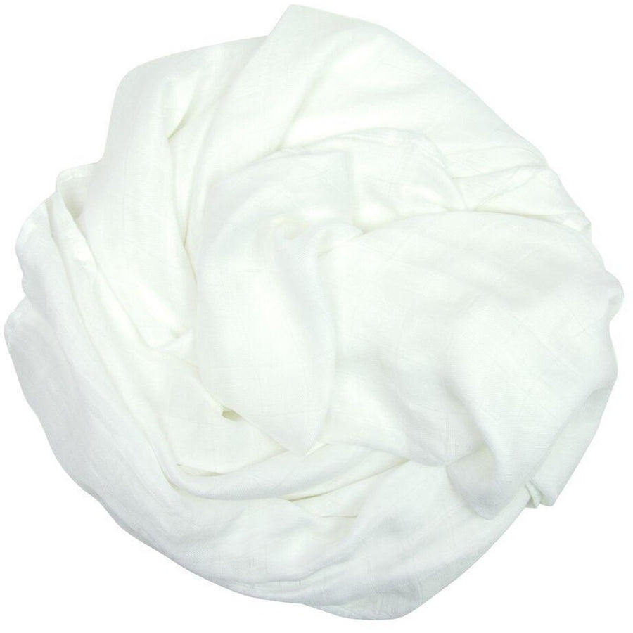 Weegoamigo Bamboo Swaddle Wraps - White - Swaddle - Weegoamigo - Afterpay - Zippay Carry Them Close
