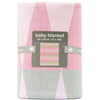 Weegoamigo - Cotton Knitted Blanket - Carousel Pink - Baby Blankets - Weegoamigo - Afterpay - Zippay Carry Them Close