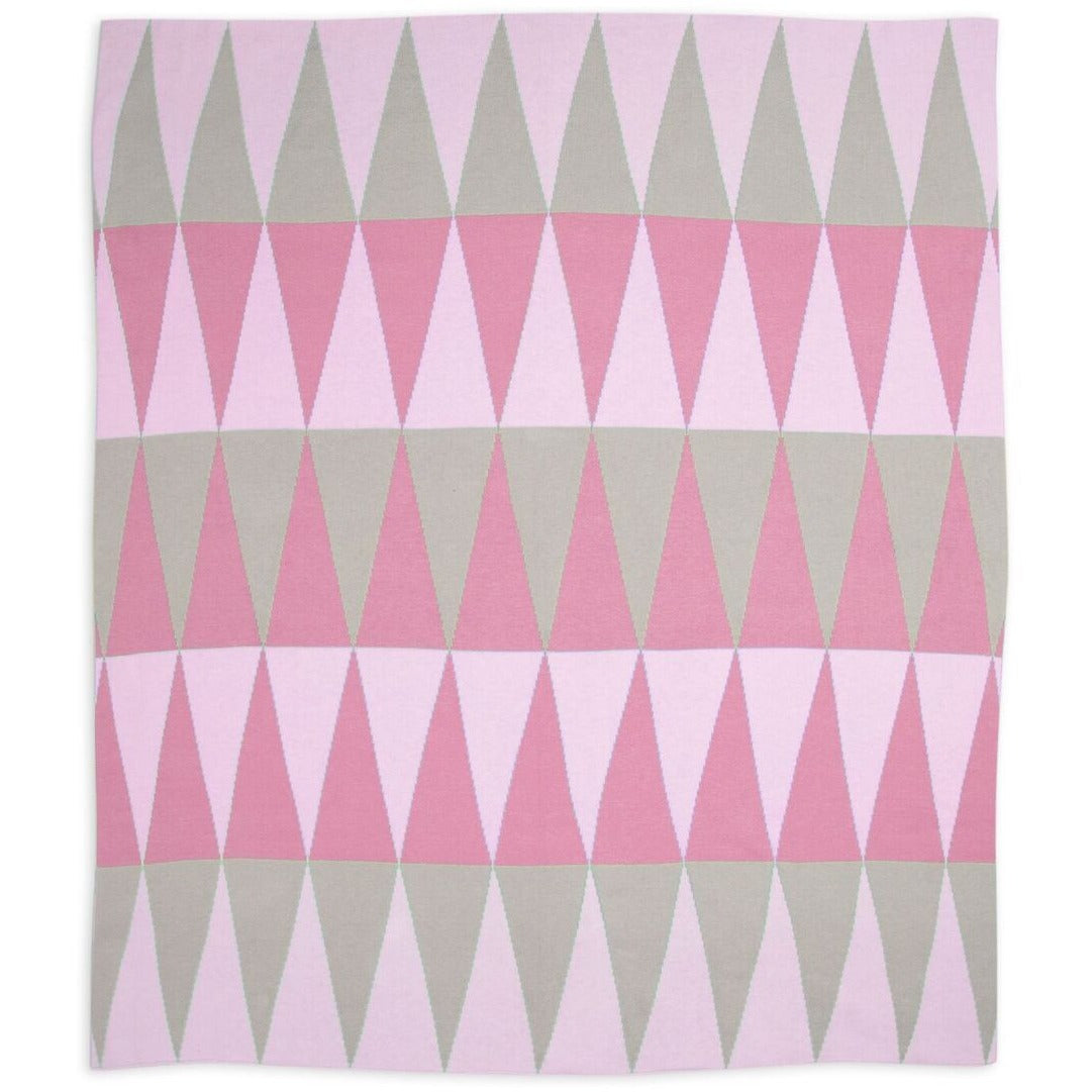 Weegoamigo - Cotton Knitted Blanket - Carousel Pink - Baby Blankets - Weegoamigo - Afterpay - Zippay Carry Them Close