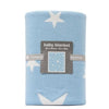 Weegoamigo - Cotton Knitted Blanket - Stellar Pale Blue - Baby Blankets - Weegoamigo - Afterpay - Zippay Carry Them Close