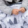 Weegoamigo Stroller Blanket - Snowy Mountain - Baby Blankets - Weegoamigo - Afterpay - Zippay Carry Them Close