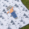 Weegoamigo Stroller Blanket - Snowy Mountain - Baby Blankets - Weegoamigo - Afterpay - Zippay Carry Them Close