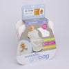Grobag Newborn Swaddle (Cosy) - Pure White - swaddle - The Gro Company - Afterpay - Zippay Carry Them Close