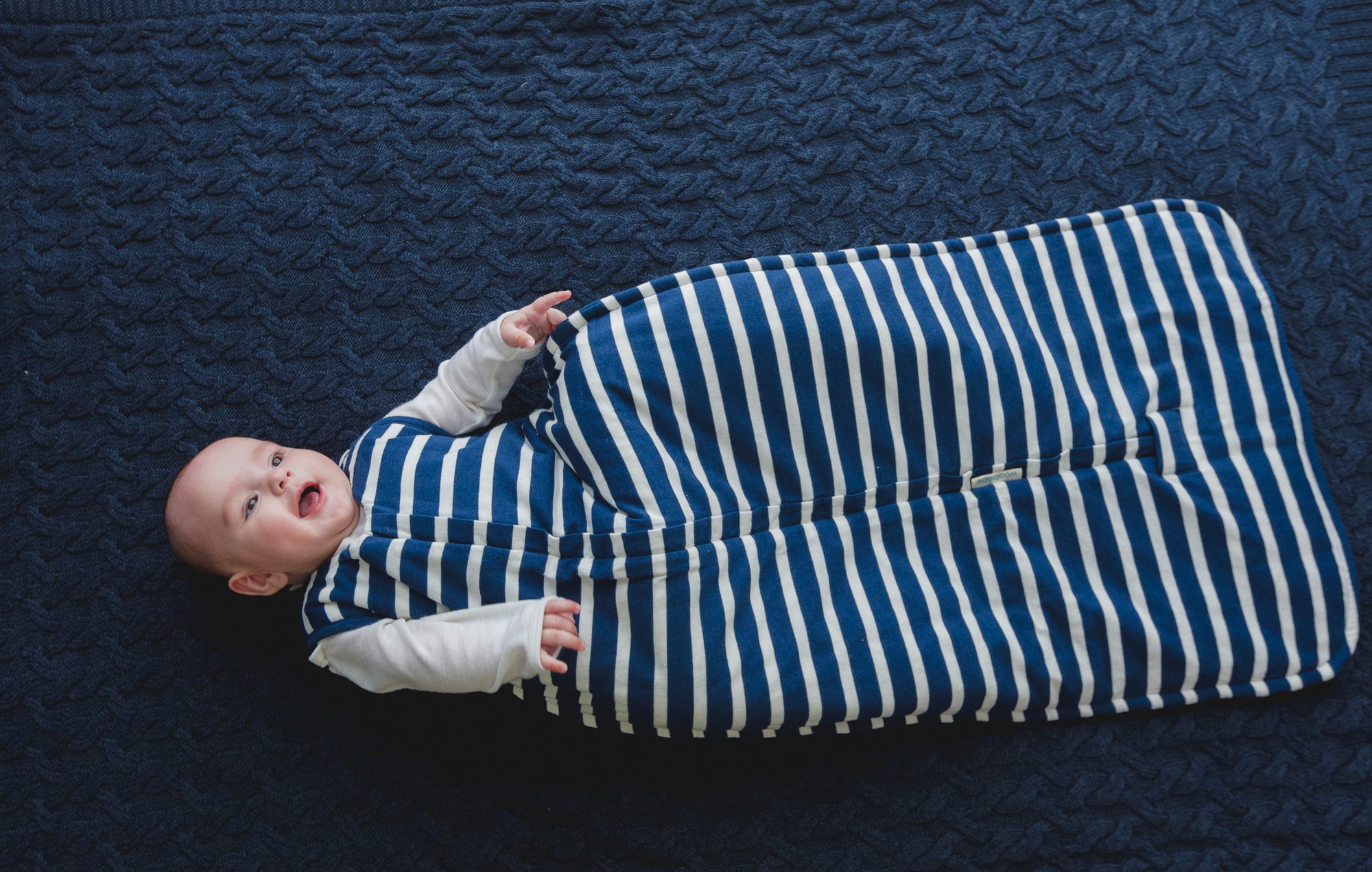 Woolbabe - Merino Wool Sleeping bag (Winter Weight) - Midnight (Front Zip)