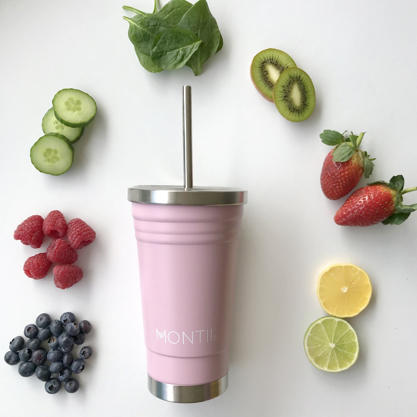 Montii Co - Smoothie Cup - Dusty Pink