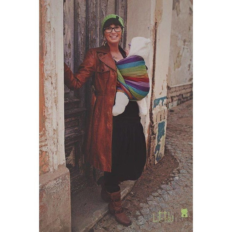 Little Frog Woven Wrap - Labradorite, , Woven Wrap, Little Frog, Carry Them Close  - 2