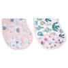 Aden and Anais - Burpy Bib (2 Set) - Trail Blooms