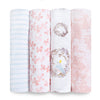 Aden and Anais - Classic Swaddles - Birdsong (4 Pack)