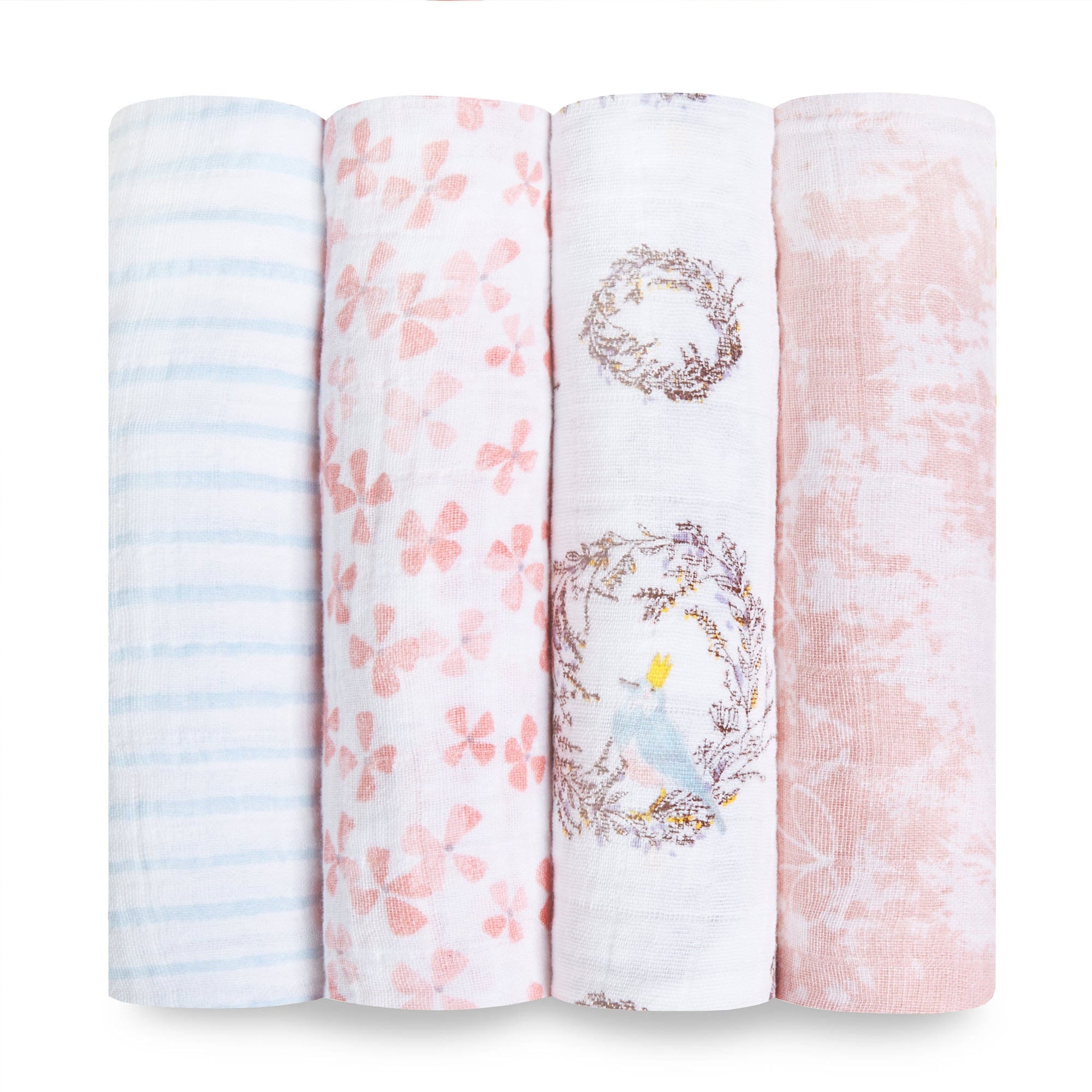 Aden and Anais - Classic Swaddles - Birdsong (4 Pack)