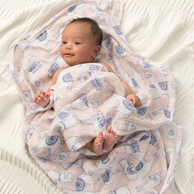 Aden and Anais - Swaddle - Trail Blooms (2 set)