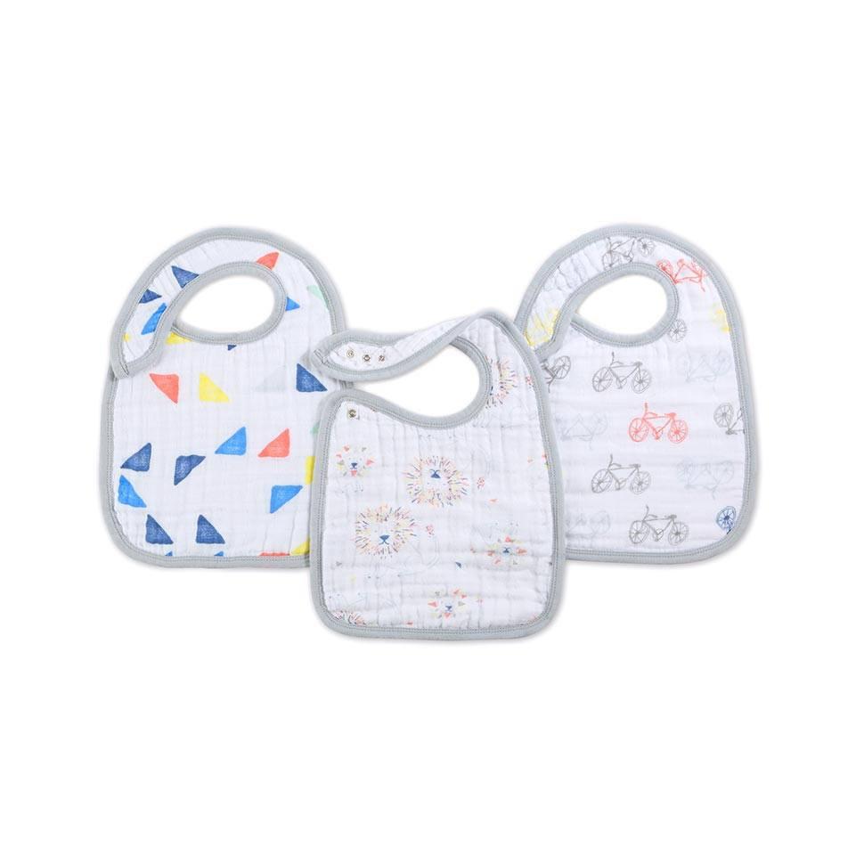 Aden and Anais - Snap Bib 3 Set - Leader of the Pack