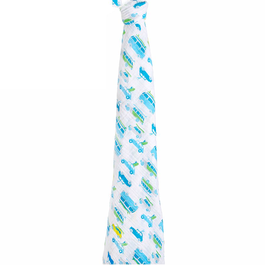 Aden and Anais - Classic Muslin Swaddle - Chasing Waves