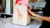 SoYoung - Toddler Backpack - Neon Orange Giraffe