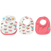 All4Ella Bibs Roll Neck (Set 2) - Watermelon - Clothing - All4Ella - Afterpay - Zippay Carry Them Close