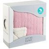 All4Ella - Knitted Blanket Pink - Baby Blankets - All4Ella - Afterpay - Zippay Carry Them Close