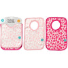 All4Ella Bibs Pull over Head (Set 2) - Leopard Pink - Clothing - All4Ella - Afterpay - Zippay Carry Them Close
