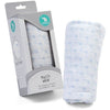 All4Ella Muslin Baby Swaddle Wrap - Blue Heart - Swaddle - All4Ella - Afterpay - Zippay Carry Them Close